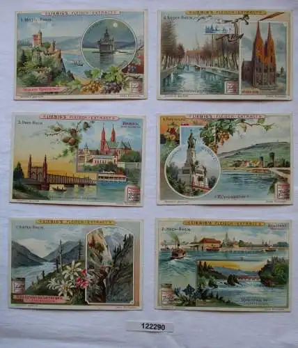 4/122290 Liebigbilder Serie Nr. 542 Der Rhein 1902