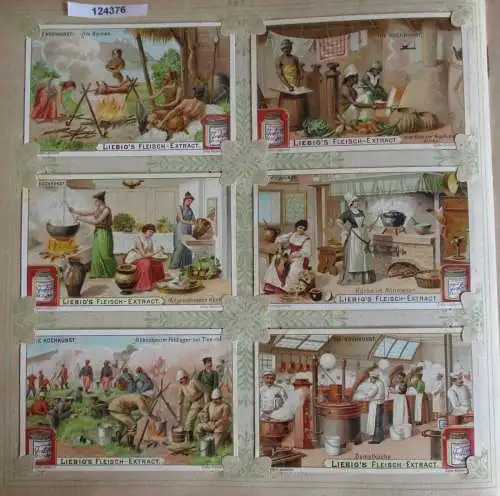 C124376 Liebigbilder Serie Nr. 565 Die Kochkunst 1903