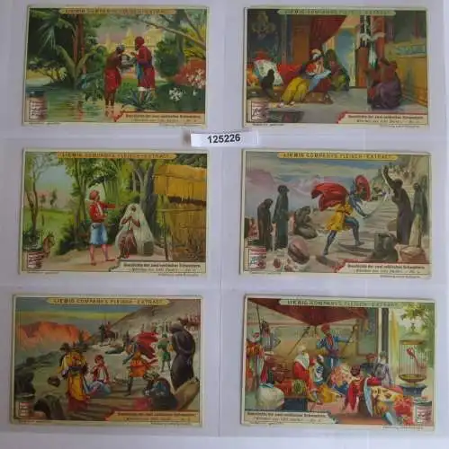 B125226 Liebigbilder Serie Nr. 498 Geschichte der 2 neidischen Schwestern 1901