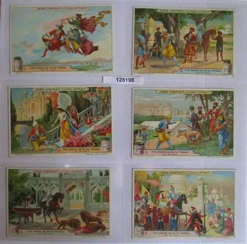 B125198 Liebigbilder Serie Nr. 507 Prinz Achmed und die Fee von Paribanu 1901
