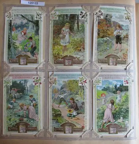 A125133 Liebigbilder Serie Nr. 516 Was der Wald den Kindern schenkt 1901