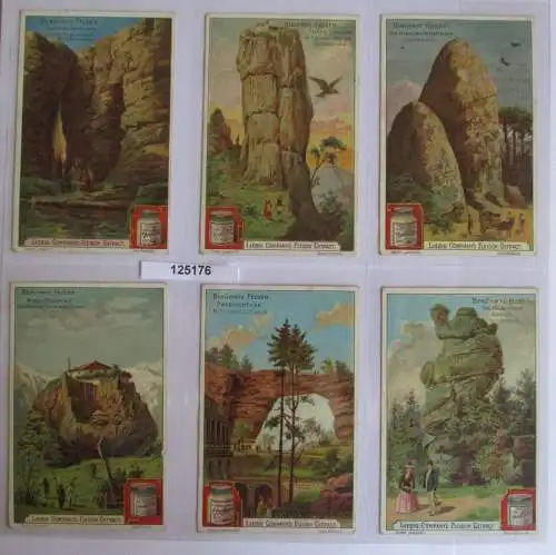 B125176 Liebigbilder Serie Nr. 521 Berühmte Felsen 1902