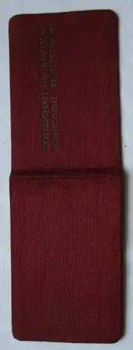 DDR Mitgliedsbuch deutsch-sowjetische Freundschaft DSF Altenburg 1950 (113630)