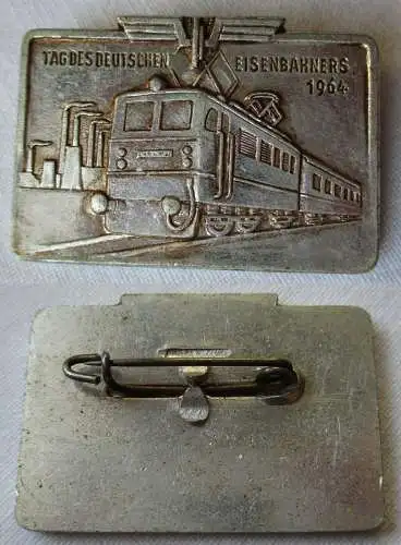 DDR Abzeichen Tag des deutschen Eisenbahners 1964 (106738)