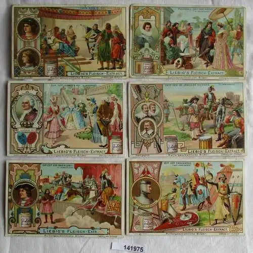 Liebigbilder Serie Nr. 537 Kulturgeschichtliche Bilder Jahrgang 1902 (141975)