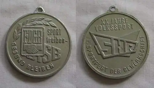 DDR Medaille XX: Jahre Volkssport - V. Sportfest der Gewerkschaft (133501)