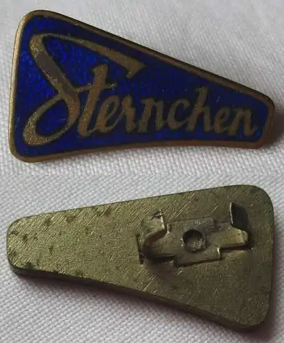 Emailliertes DDR Firmen Abzeichen "Sternchen" Dresden um 1950 ?(156813)