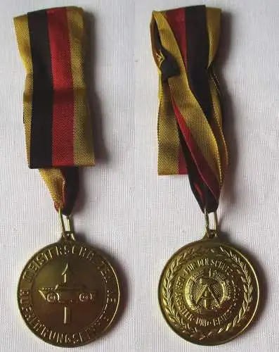 DDR Medaille Meisterschaften Aufklärungseinheiten in Gold (124096)