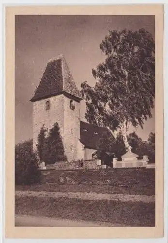 66319 Ak Kirche zu Frankenhain 1933