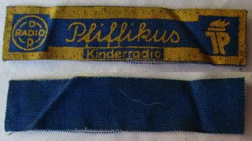 seltener Aufnäher DDR Radio Kinderradio Pfiffikus Jungpionier (154603)
