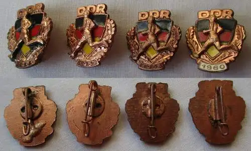DDR Abzeichen der Sportklassifizierung Bronze 1956,1957,1958,1960 (144929)
