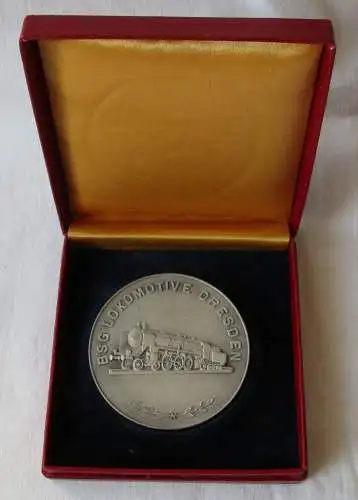 DDR Medaille BSG Lokomotive Dresden - Für Meisterehren 1955 (144348)