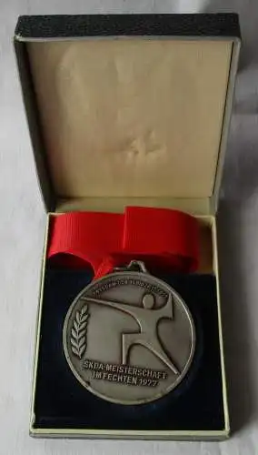 DDR Medaille SKDA-Meisterschaft im Fechten 1977 Potsdam (143921)