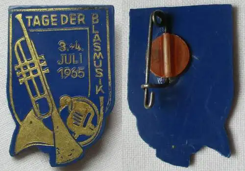 DDR Abzeichen Tage der Blasmusik 3. + 4. Juli 1965 (137097)