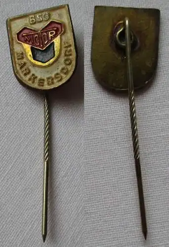 DDR Sport Anstecknadel Mitgliedsabzeichen BSG Motor Markersdorf (135017)