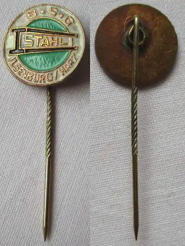 DDR Sport Anstecknadel Mitgliedsabzeichen BSG Stahl Ilsenburg (140425)