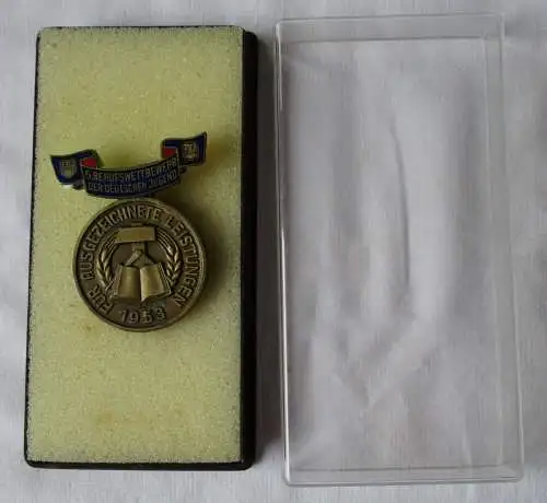 DDR Medaille 5.Berufswettbewerb der deutschen Jugend 1953 im Etui (123213)