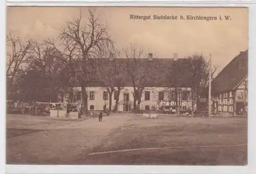 29283 Ak Rittergut Steinlacke bei Kirchlengern in W. um 1930