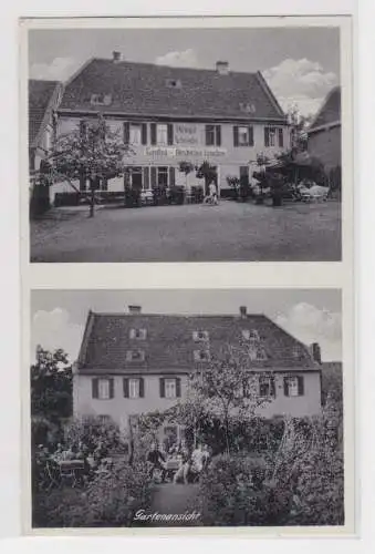 66209 Mehrbild Ak Oestrich im Rhg. Weingut Schneider und Gasthof 1935
