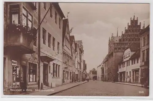 89266 AK Neustadt an der Orla - Strassenpartie 1929