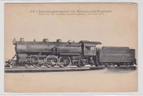 74109 Ak Schnellzuglokomotive der Pennsylvania-Eisenbahn 1913