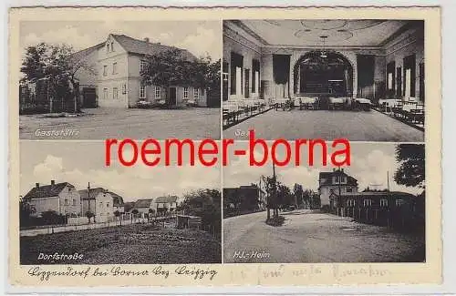 76184 Mehrbild Ak Lippendorf bei Borna Gaststätte Franz Wassermann 1940