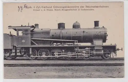 50342 Ak Güterzugslokomotive der Reichseisenbahnen elsäss.Masch.Baugesellschaft