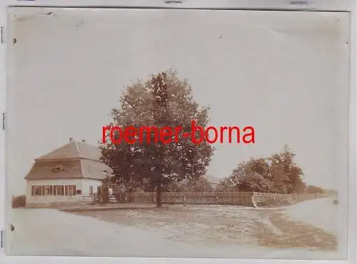 76471 Original Foto Sitzenroda Dorfansicht um 1930