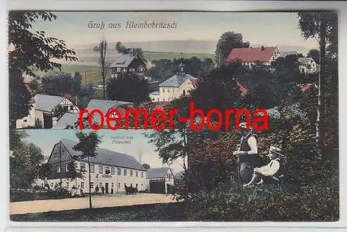 75340 Mehrbild Ak Gruß aus Kleinbobritzsch Gasthof zum Fürstental 1912