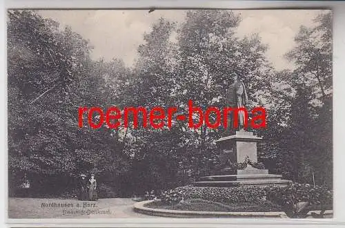 70308 Ak Nordhausen am Harz Bismarck Denkmal 1907