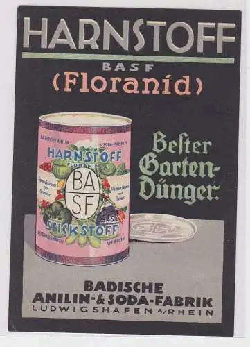 89816 Reklame Ak Badische Anilin & Soda Fabrik Ludwigshafen um 1940