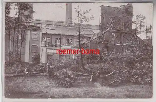 75406 Feldpost Ak Sturm Katastrophe zu Chemnitz am 27.Mai 1916