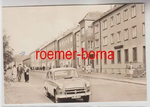 72850 Ak Kitzscher Kreis Borna Ladenstrasse 1976