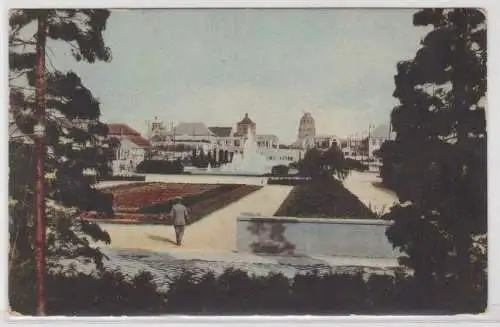 61842 AK Weltausstellung für Buchgewerbe und Graphik, Leipzig 1914
