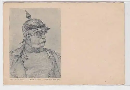98432 Ak Reichskanzler Otto von Bismarck 1898