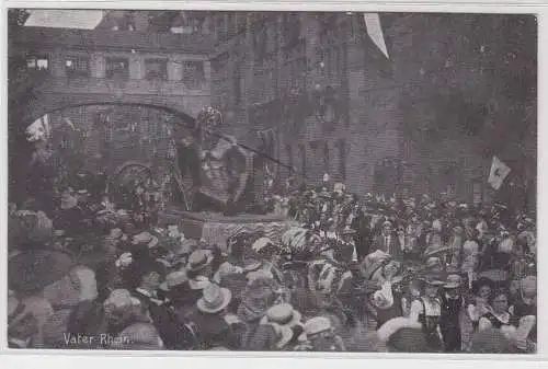 74337 Ak 8. Deutsches Sängerbundesfest Nürnberg 28.07.1912 Vater Rhein
