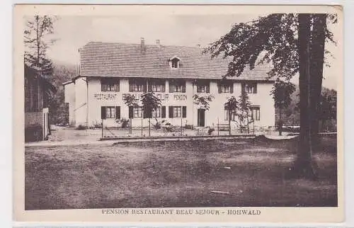 906889 Ak Pension Restaurant Beau Sejour Hohwald um 1920