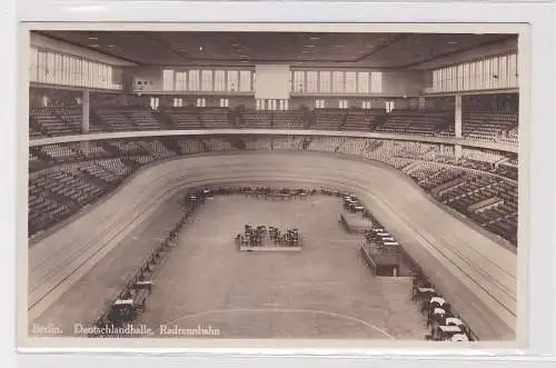 94793 Ak Berlin - Deutschlandhalle Radrennbahn 1936