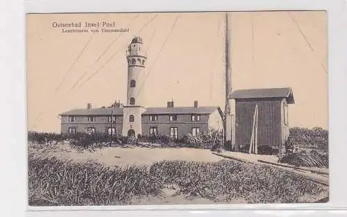 901148 Ak Ostseebad Insel Poel - Leuchtturm von Timmendorf um 1920