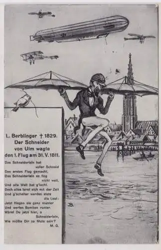 52668 Reim Ak Ulm L.Berblinger der Schneider von Ulm 1939