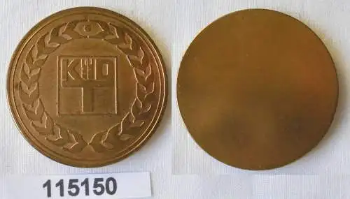 DDR Ehrenplakette Kammer der Technik KDT in Bronze (115150)