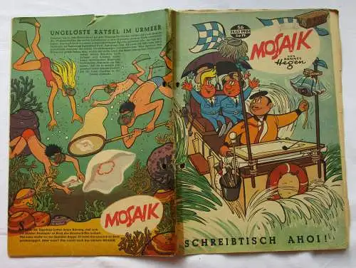 Mosaik von Hannes Hegen Digedag Nummer 56 von 1961 (115687)