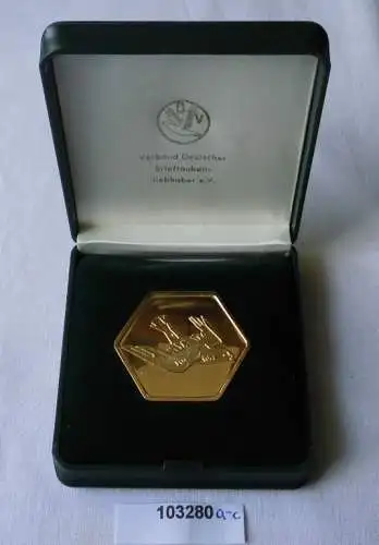 Medaille Dt. Brieftaubenliebhaber Ehrenpreis Zeitschrift Die Brieftaube (103280)