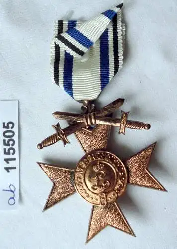 Militärverdienstkreuz 3.Klasse mit Schwertern (3.Form 1913) am Band (115505)