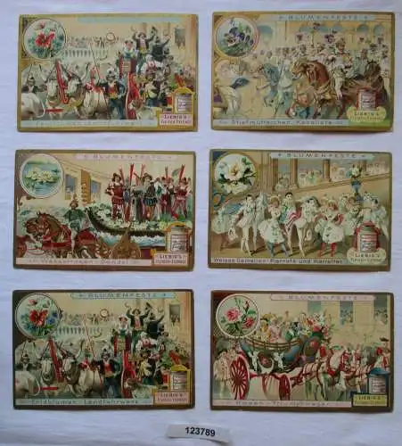 4/123789 Liebigbilder Serie Nr. 551 Blumenfeste I 1903