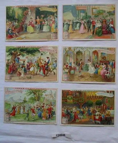 4/124646 Liebigbilder Serie Nr. 611 Tänze verschiedener Zeiten 1904