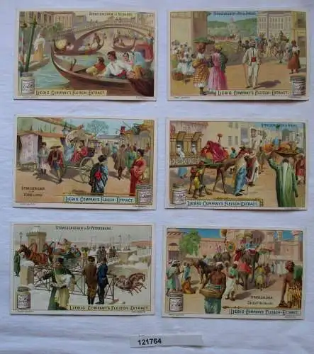 4/121764 Liebigbilder Serie Nr. 513 Strassenleben 1901