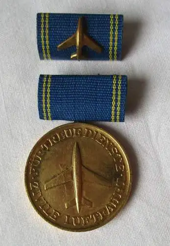DDR Medaille für treue Dienste in d. Zivilen Luftfahrt in Gold 20 Jahre (103588)