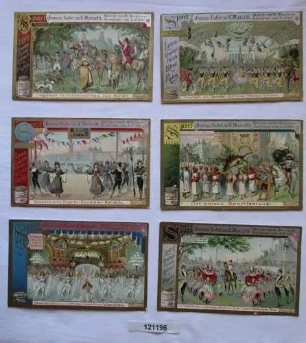 4/121196 Liebigbilder Serie Nr. 413 Sport, Grosses Ballett von Manzotti 1898