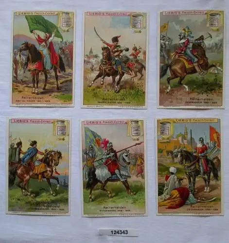 4/124343 Liebigbilder Serie Nr. 541 Reiterhelden 1902
